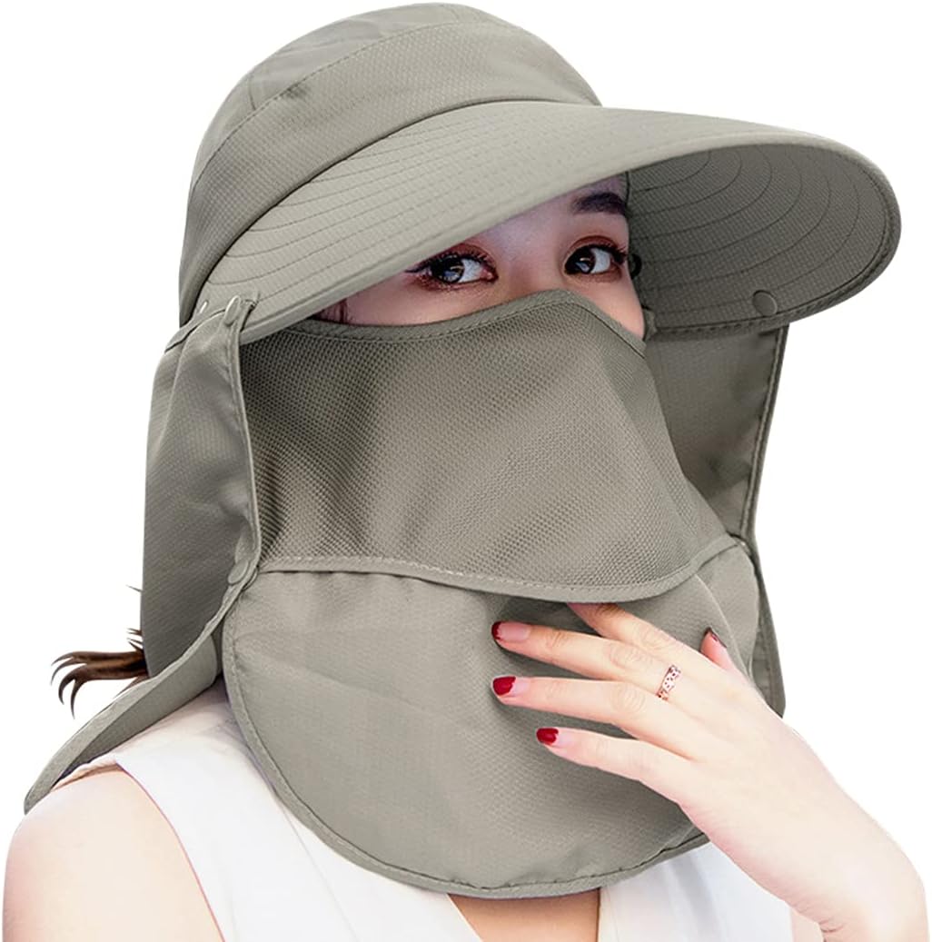 [Teddy] サンバイザー レディース UVカット UPF50+ 日焼け防止 つば広 日よけ帽子 キャップ 春 夏 秋 hat209