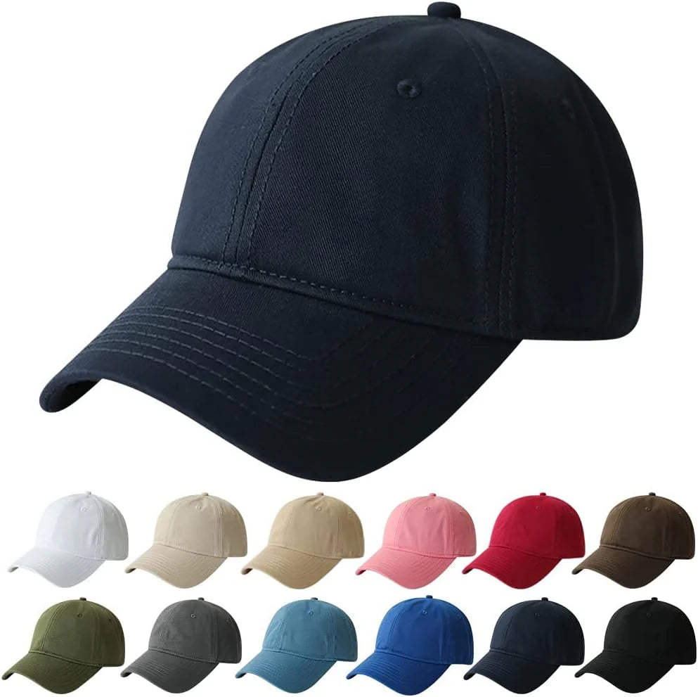 [Andeor] キャップ メンズ レディース 帽子 大きいサイズ 【コットン100％・こだわりの深さ・シンプルで洗練されたデザイン・UPF50+】 春 夏 秋 UVカット帽子 特大 深め 無地 シンプル 人気 おしゃれ かっこいい 野球帽 サイズ調整可能